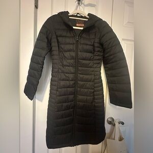 Love Tree Ultra Light Packable Black Quilted Jacket Sz S